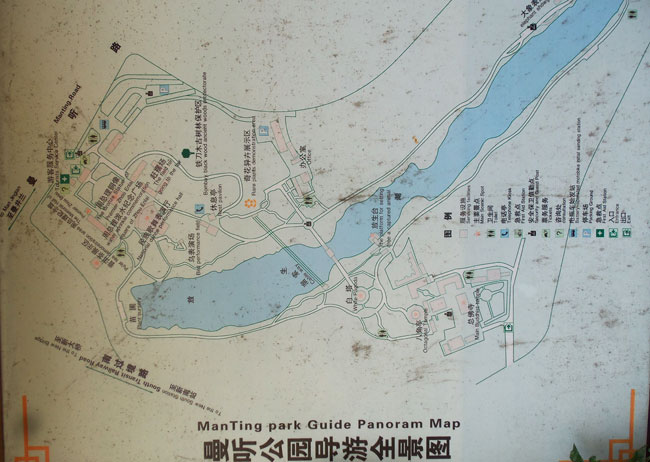 Manting Park map
